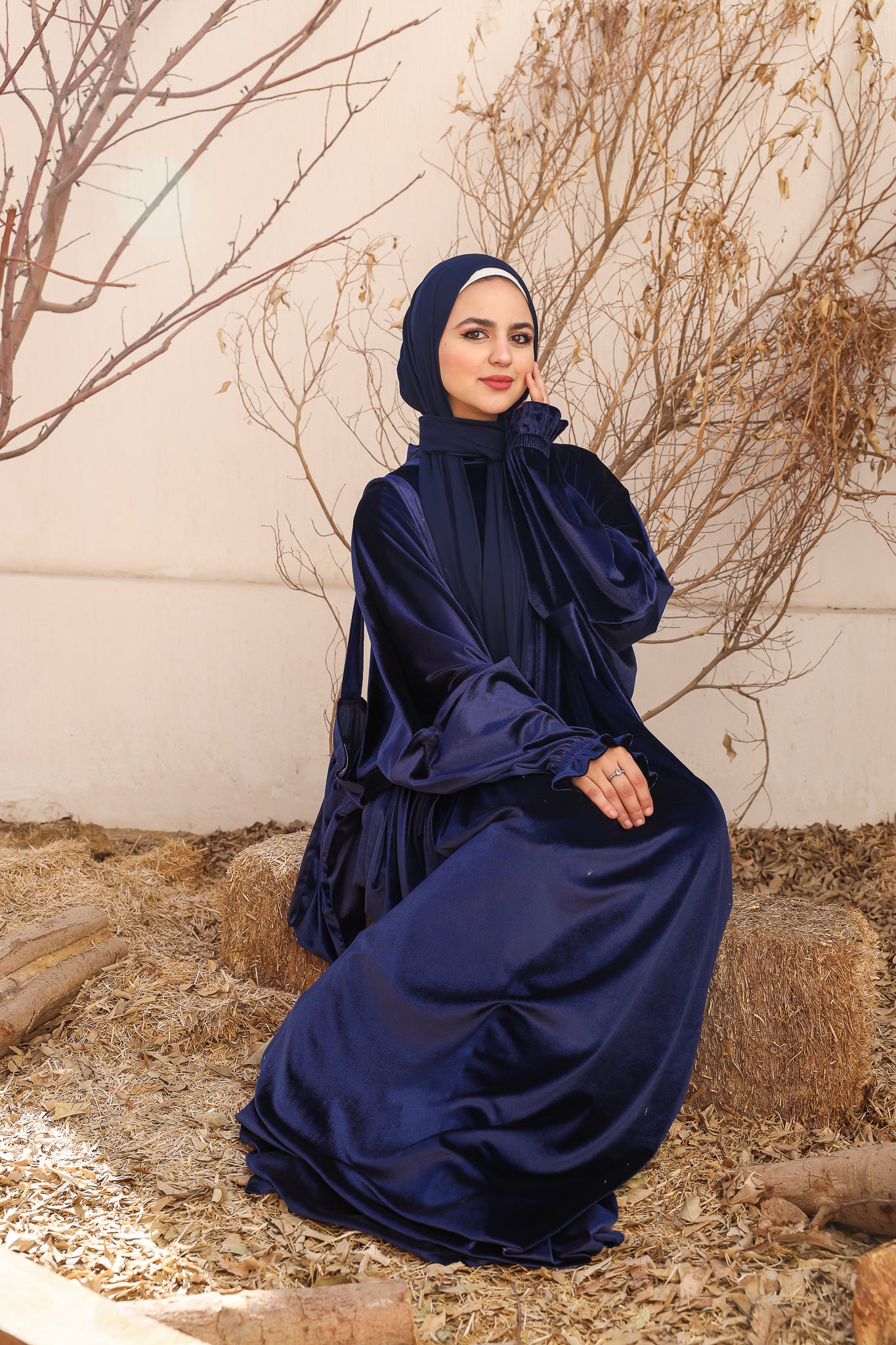 NAVY VELVET CLASSIC ISDAL