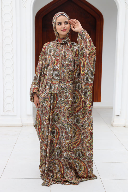 ARABIAN SUN PRINT CLASSIC SATIN ISDAL