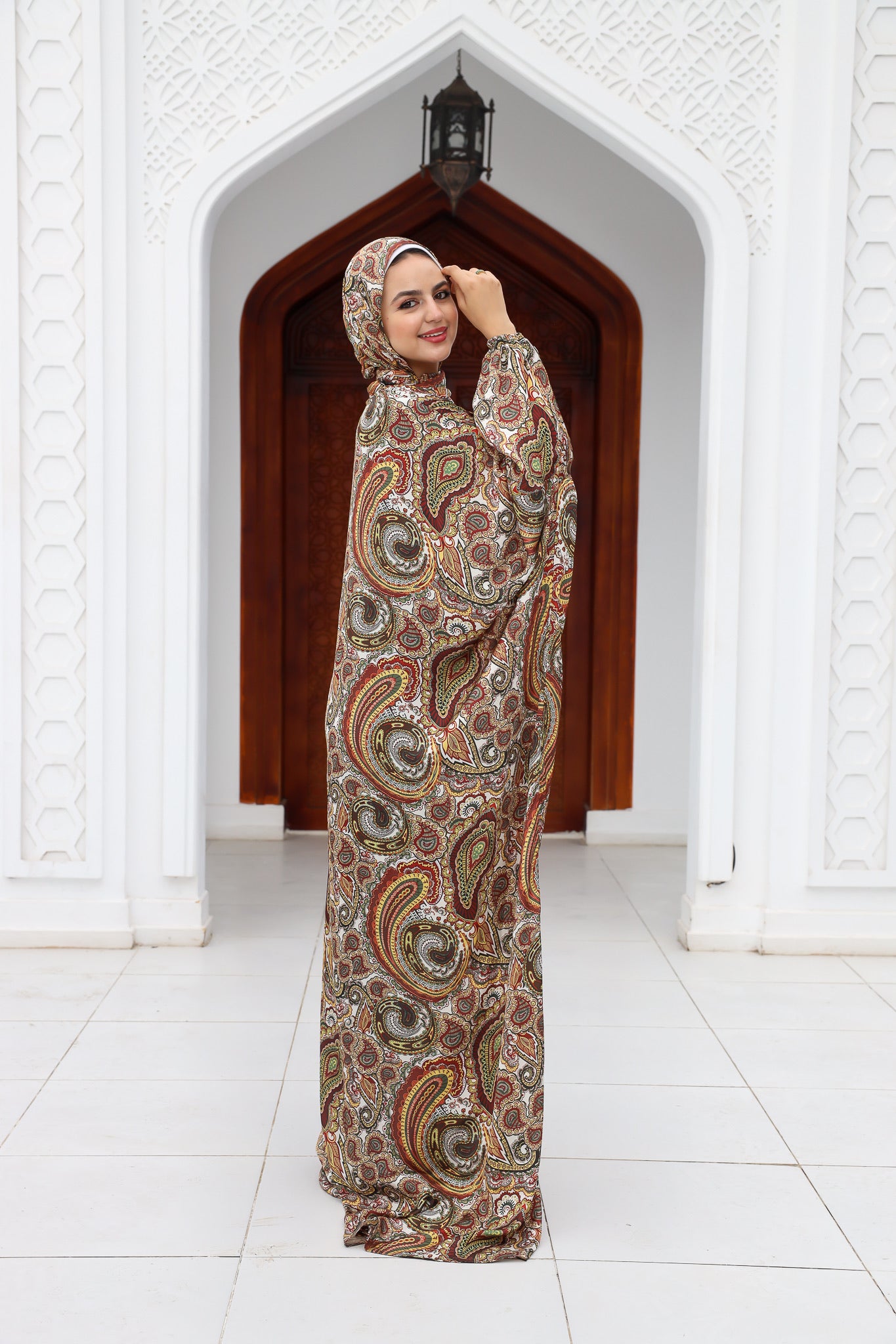 ARABIAN SUN PRINT CLASSIC SATIN ISDAL