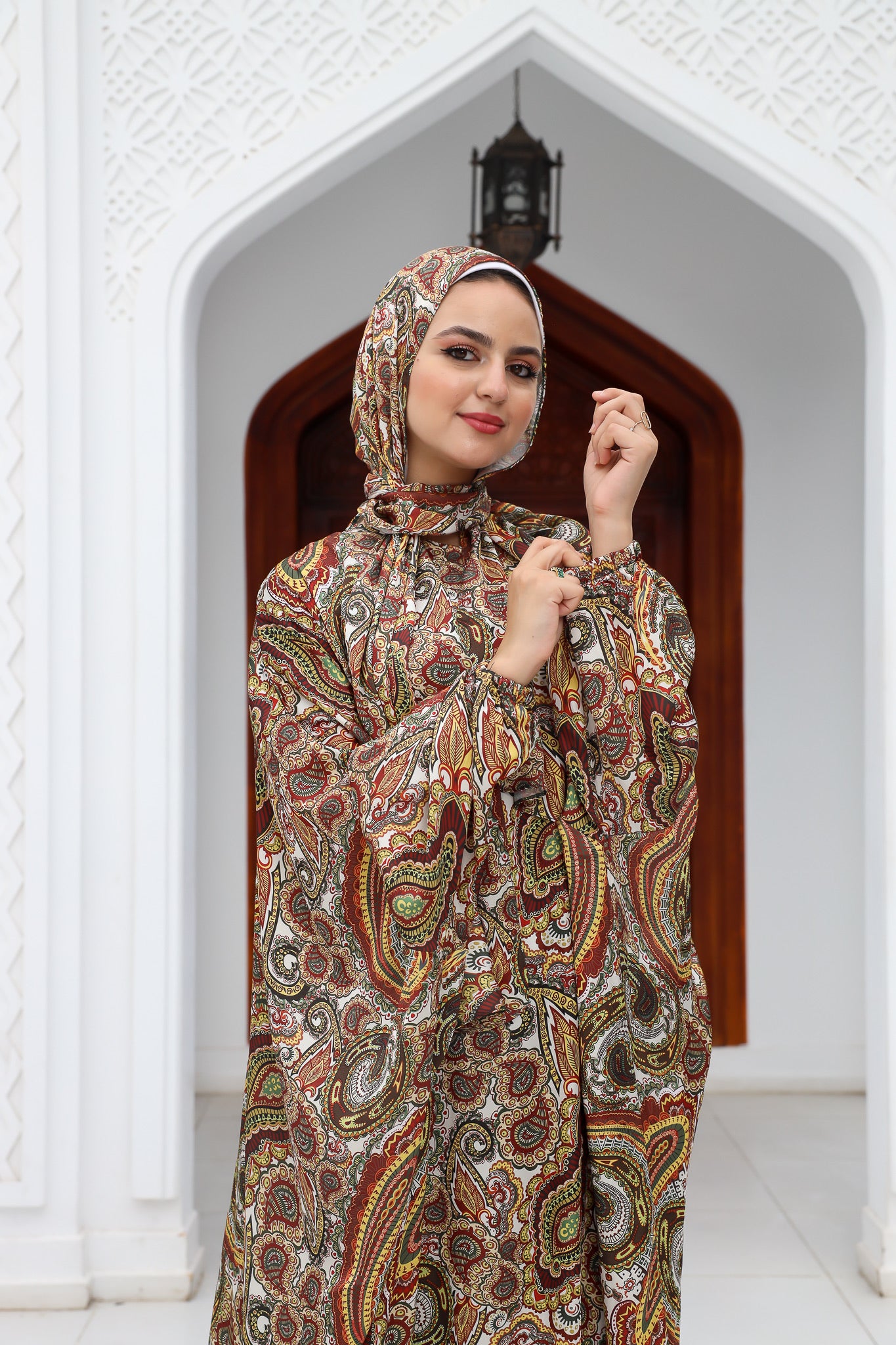 ARABIAN SUN PRINT CLASSIC SATIN ISDAL