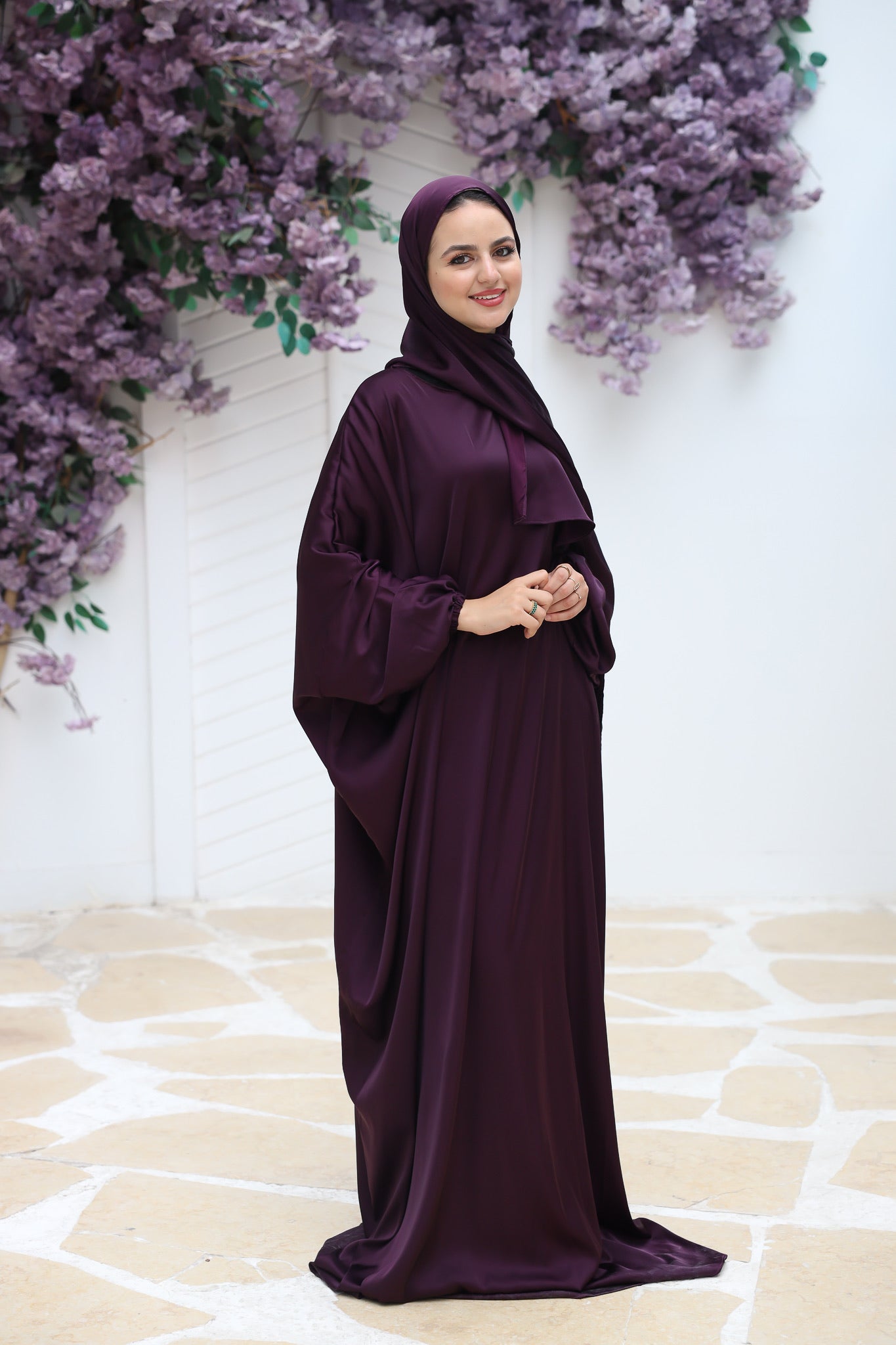 SHADOW PURPLE CLASSIC SATIN ISDAL
