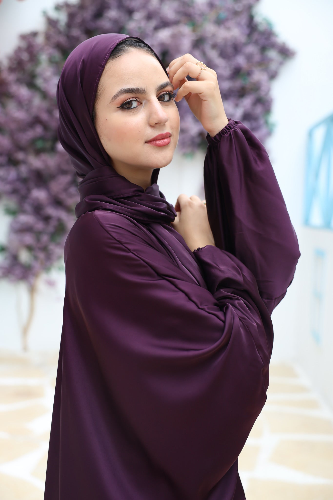 SHADOW PURPLE CLASSIC SATIN ISDAL