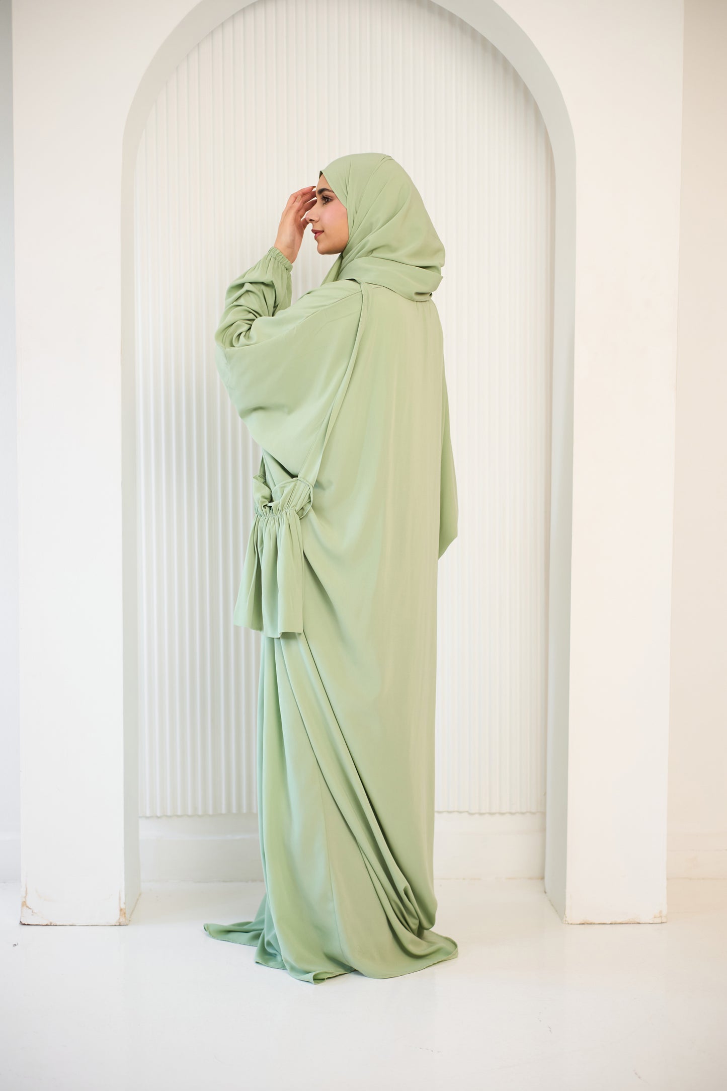 PASTEL GREEN CREPE CLASSIC ISDAL