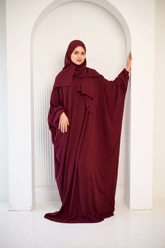 RUBY MAROON CREPE CLASSIC ISDAL