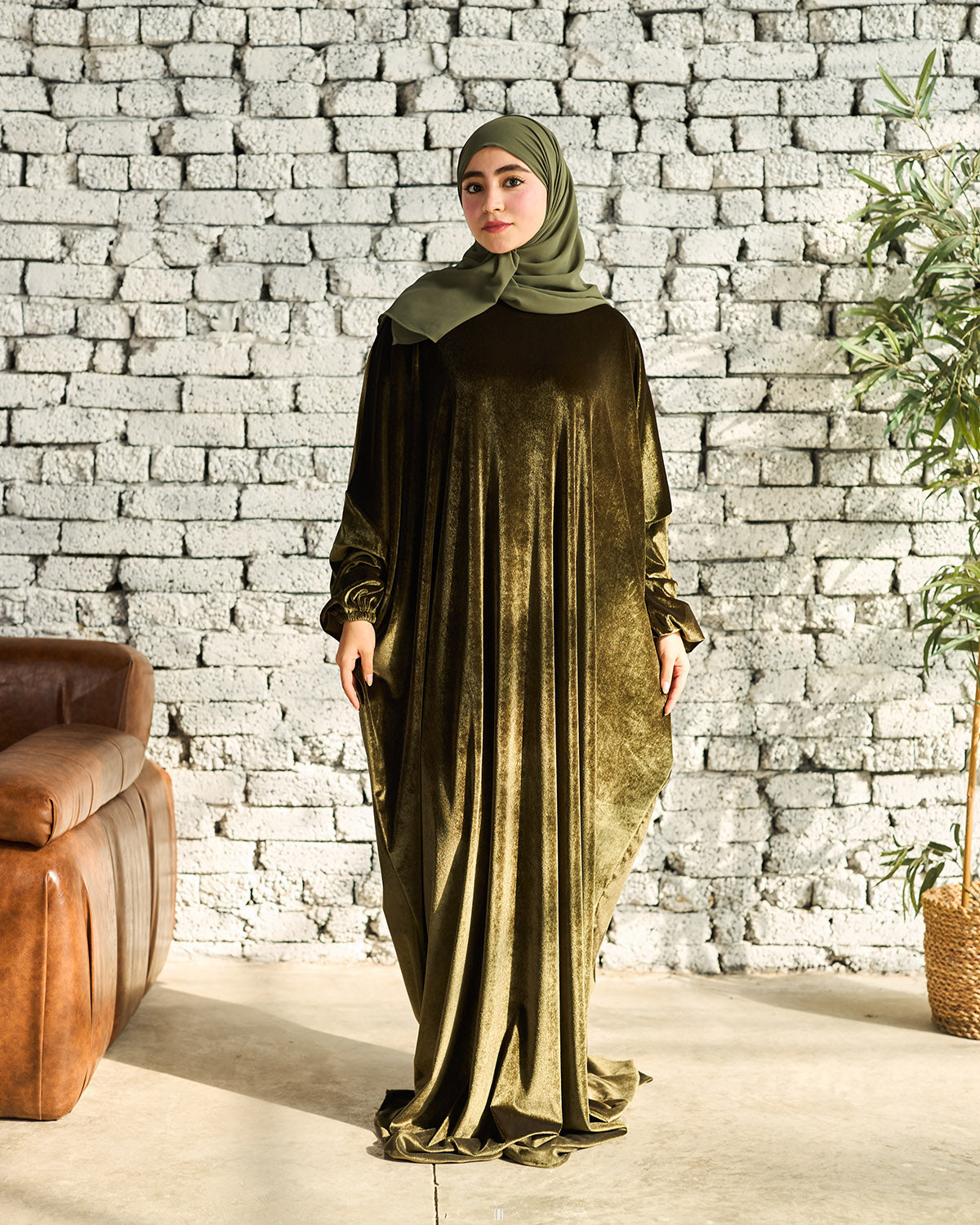 OLIVE VELVET CLASSIC ISDAL