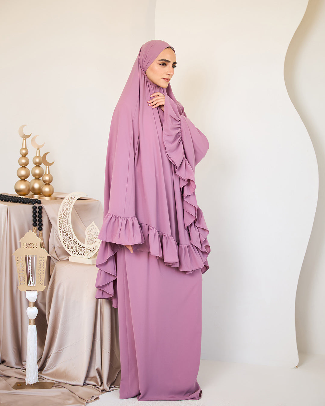 LILAC CREPE SET ISDAL