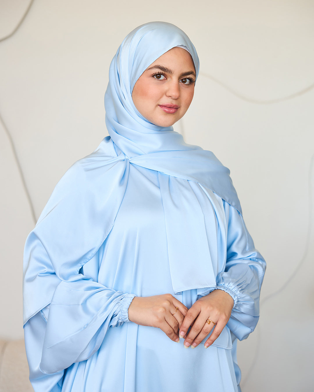 BABY BLUE CLASSIC SATIN ISDAL