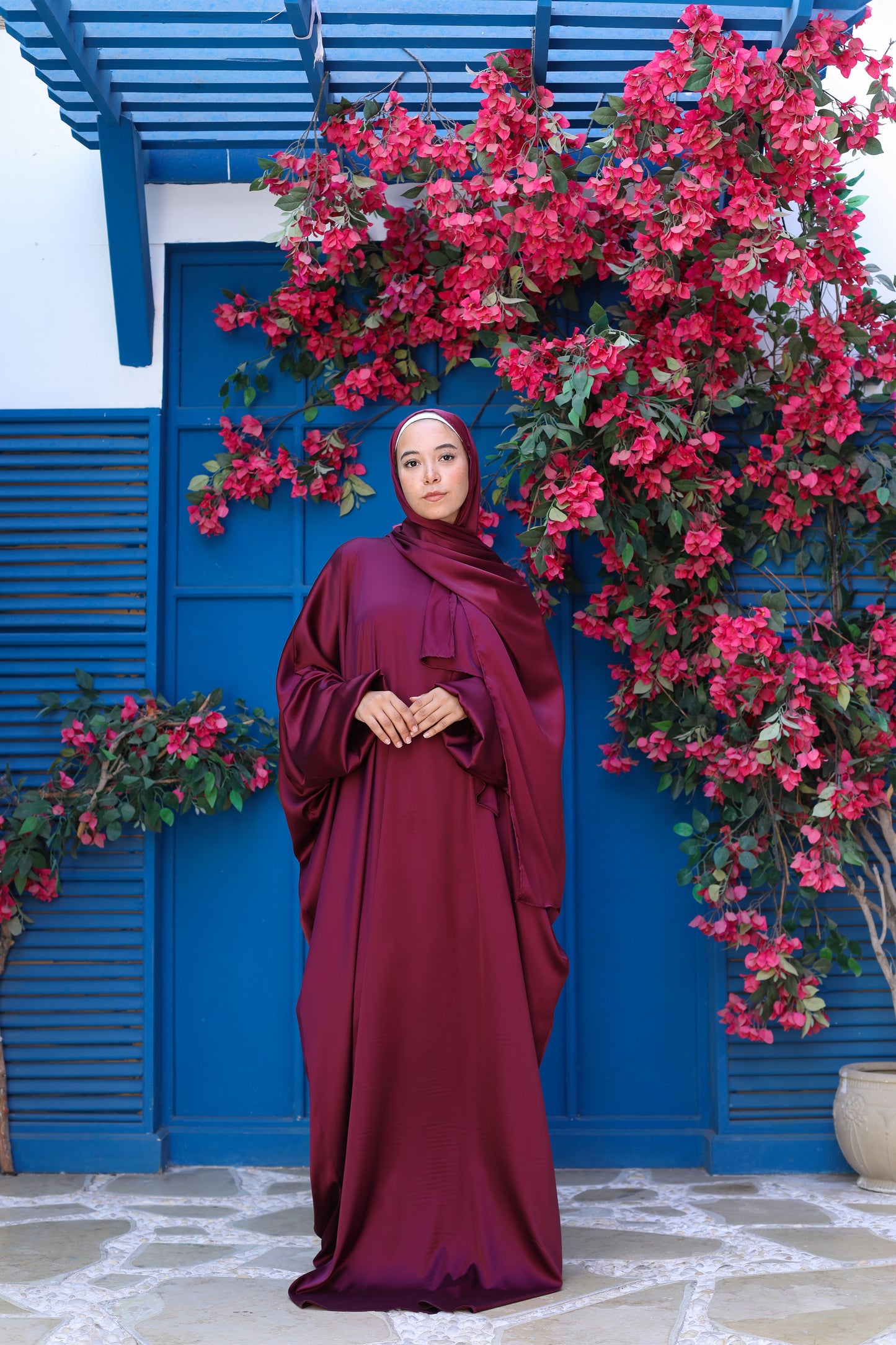 MAGENTA CLASSIC SATIN ISDAL