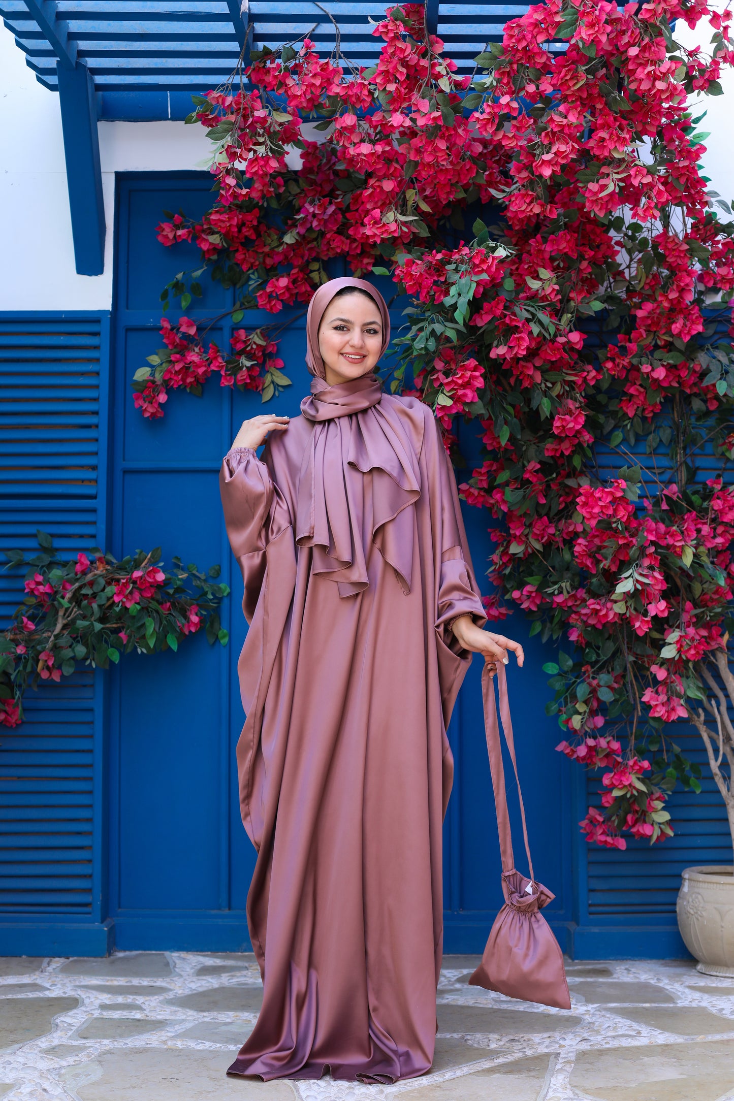 DUSTY PINK CLASSIC SATIN ISDAL