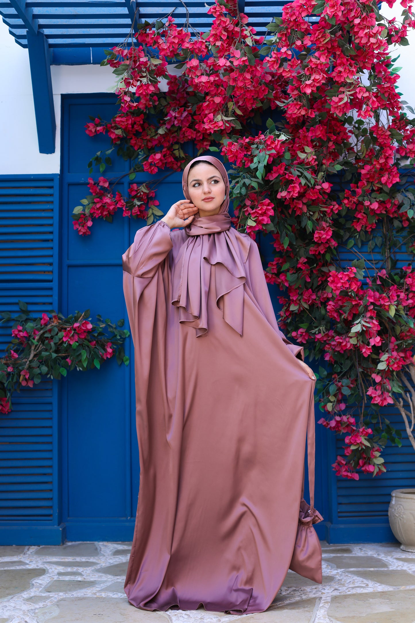 DUSTY PINK CLASSIC SATIN ISDAL