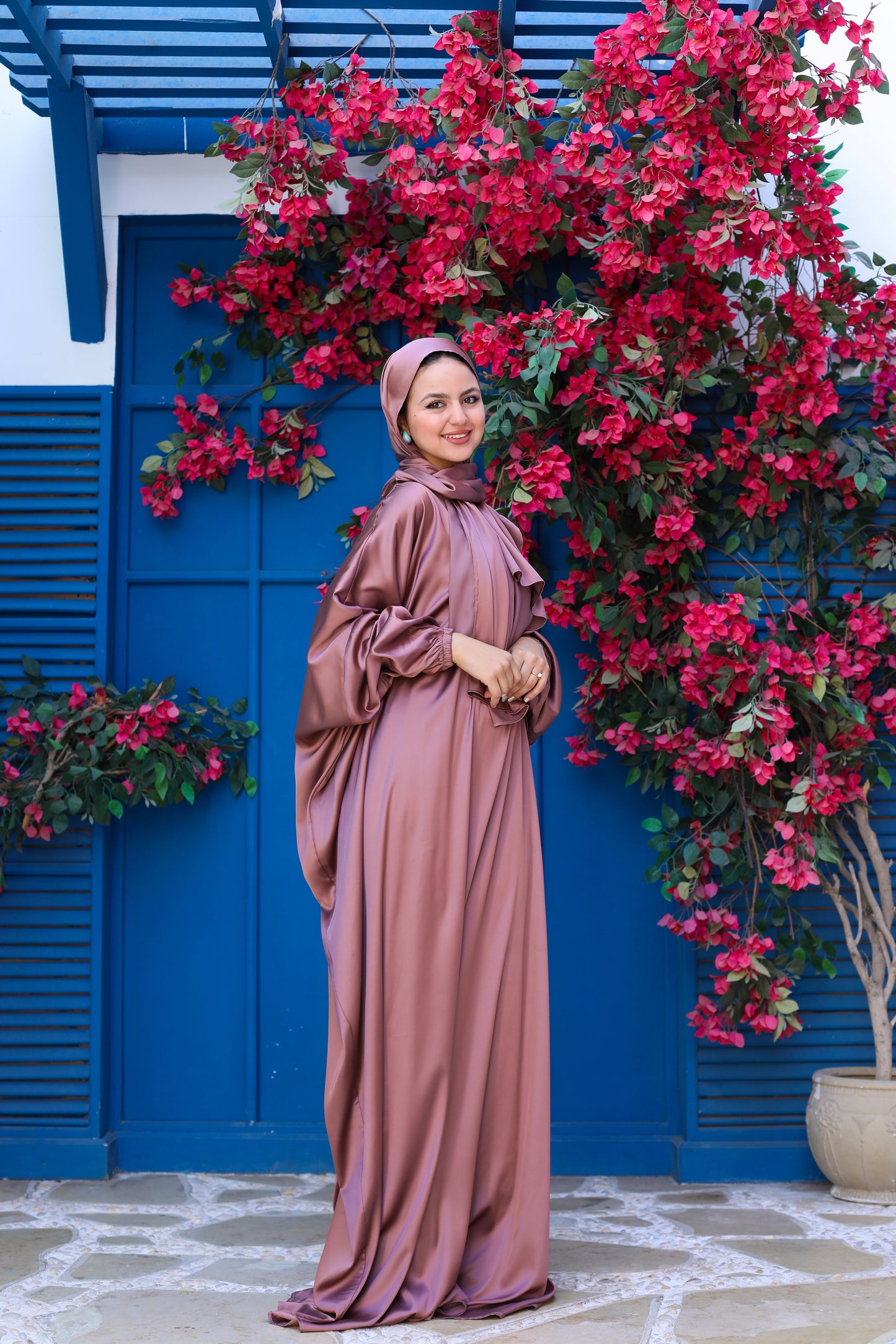 DUSTY PINK CLASSIC SATIN ISDAL