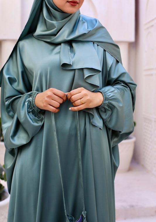 SAGE GREEN CLASSIC SATIN ISDAL