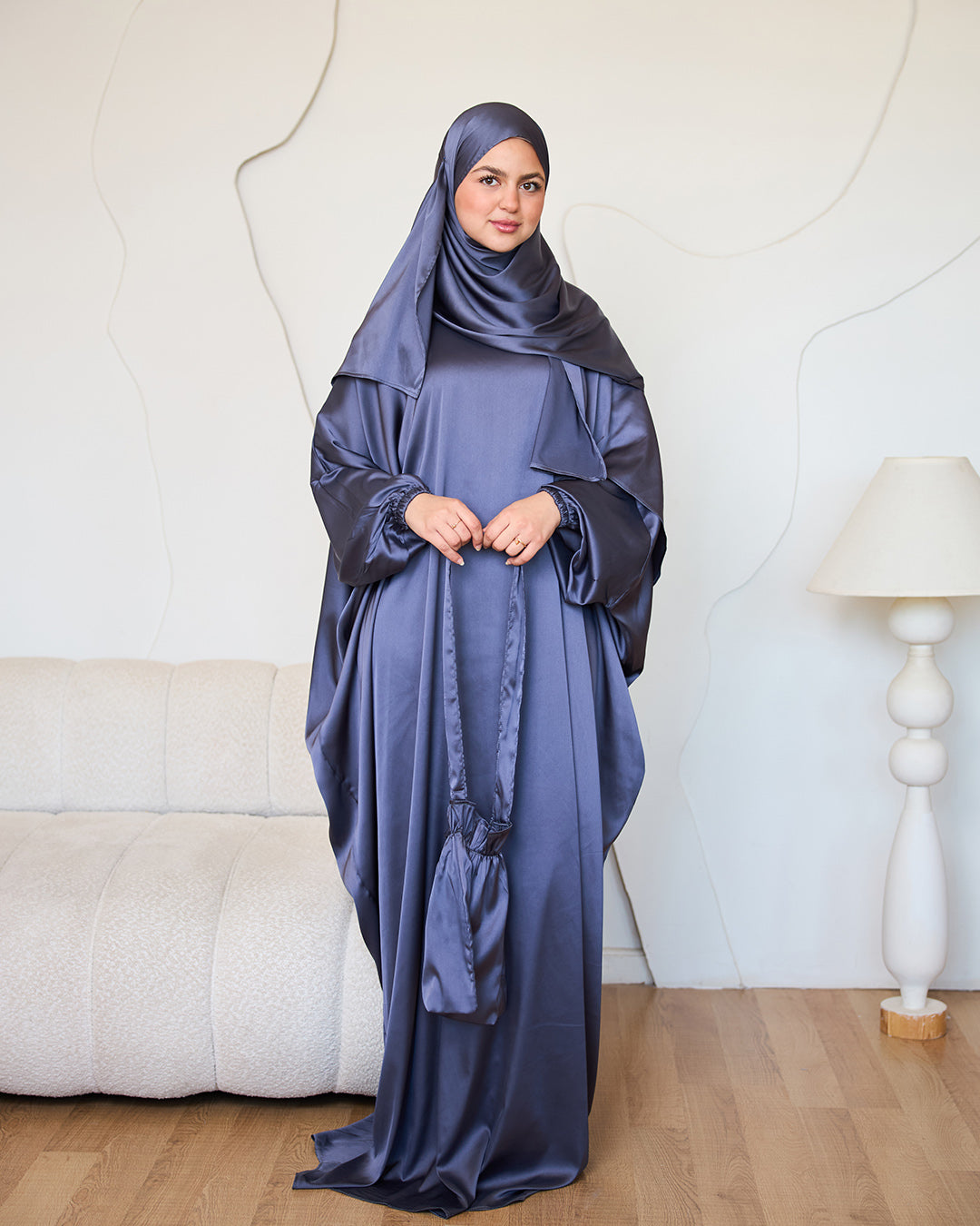 GREY CLASSIC SATIN ISDAL