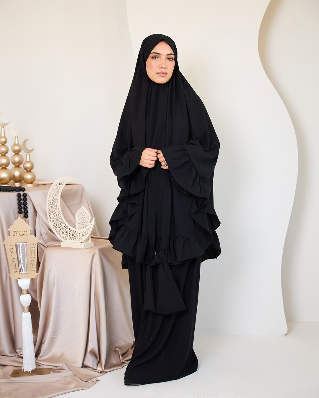 BLACK CREPE SET ISDAL