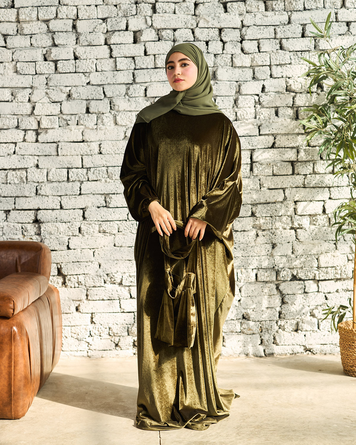 OLIVE VELVET CLASSIC ISDAL