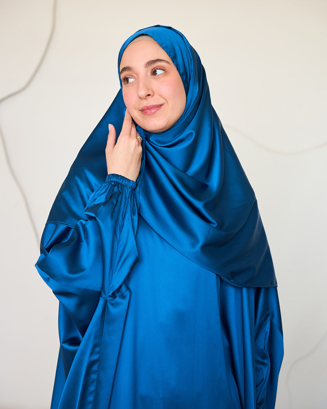 BLUE CLASSIC SATIN ISDAL