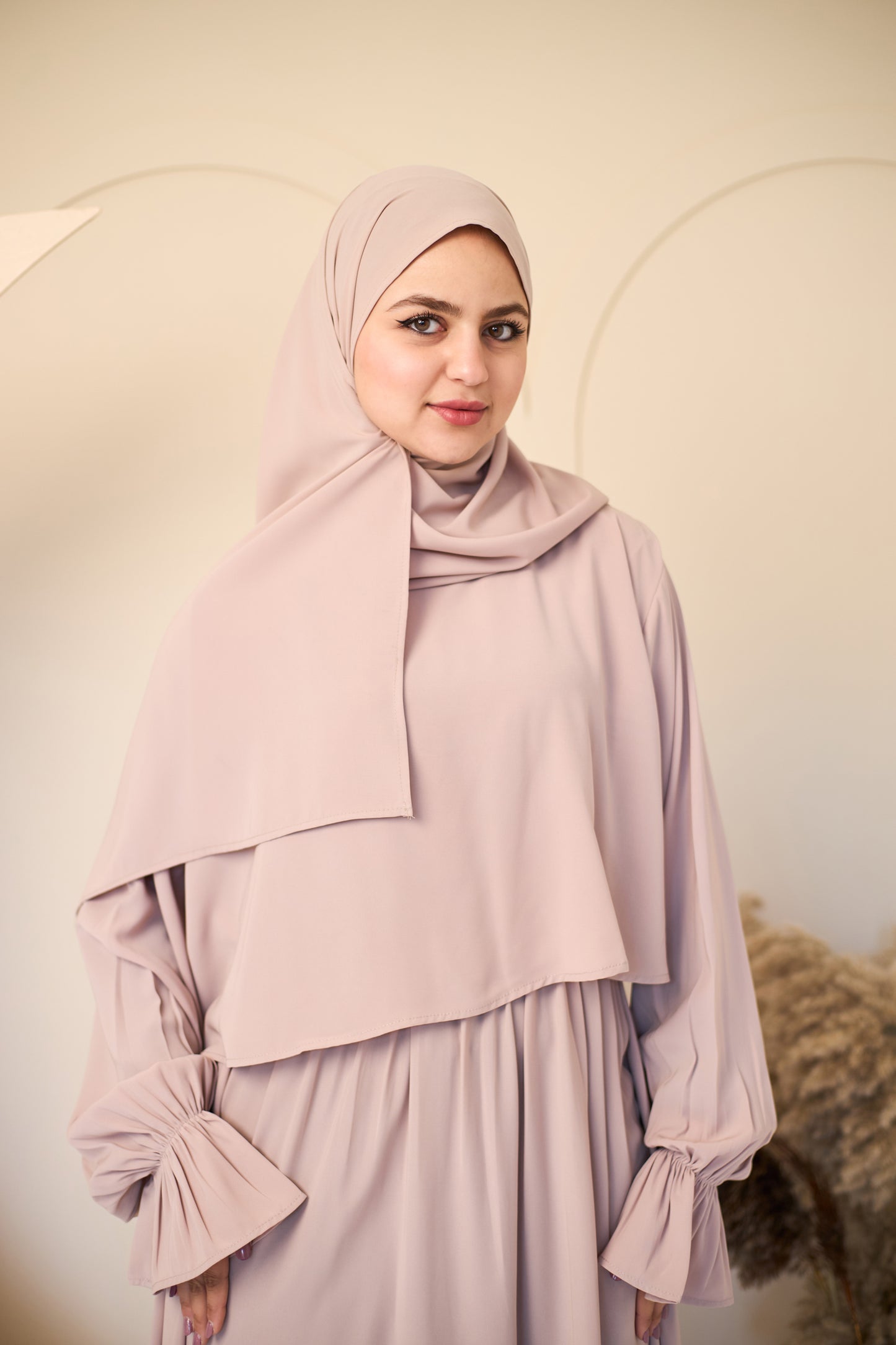 NUDE CREPE DRESSY ISDAL