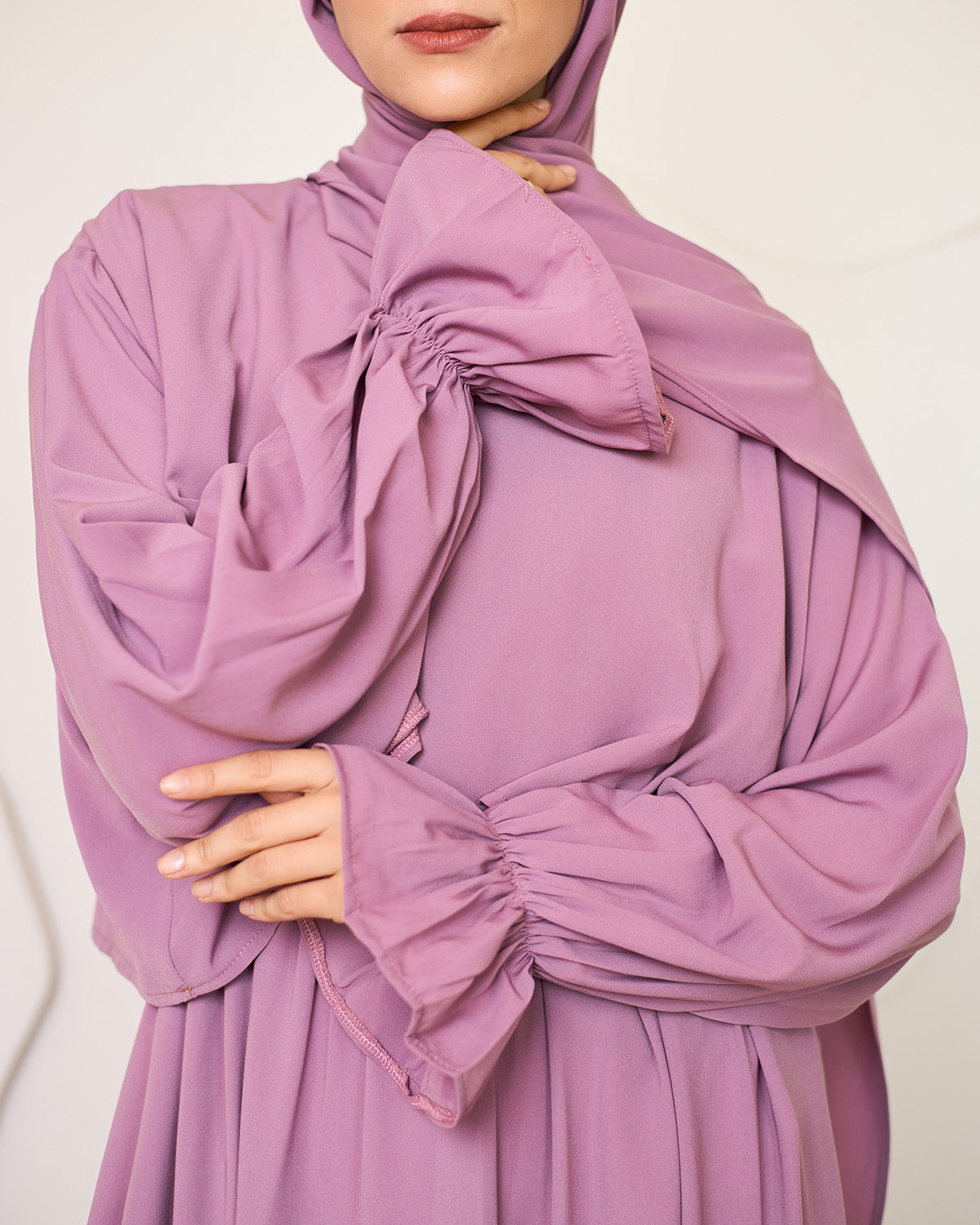 LILAC CREPE DRESSY ISDAL