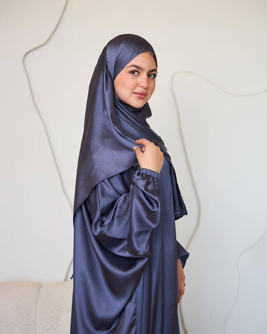 GREY CLASSIC SATIN ISDAL