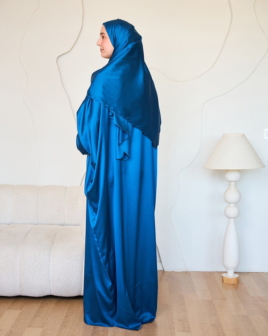 BLUE CLASSIC SATIN ISDAL