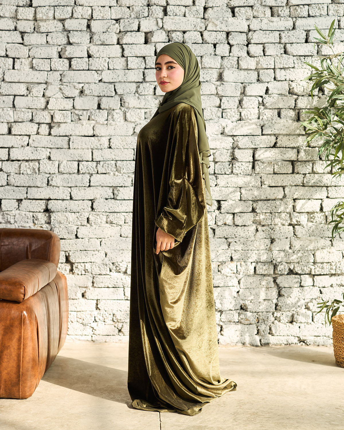 OLIVE VELVET CLASSIC ISDAL