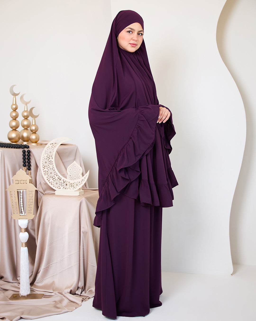 PURPLE CREPE SET ISDAL