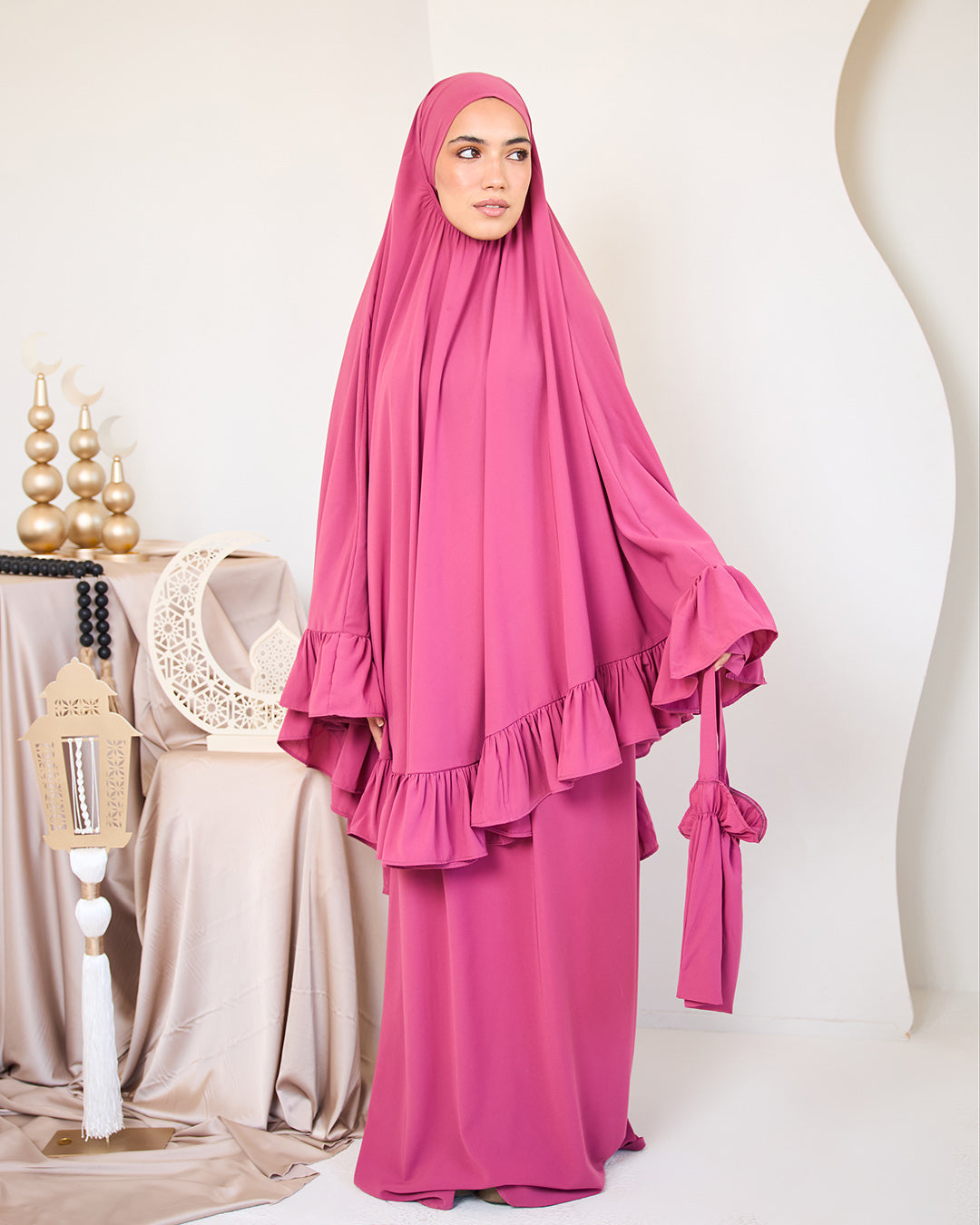 PINK CREPE SET ISDAL