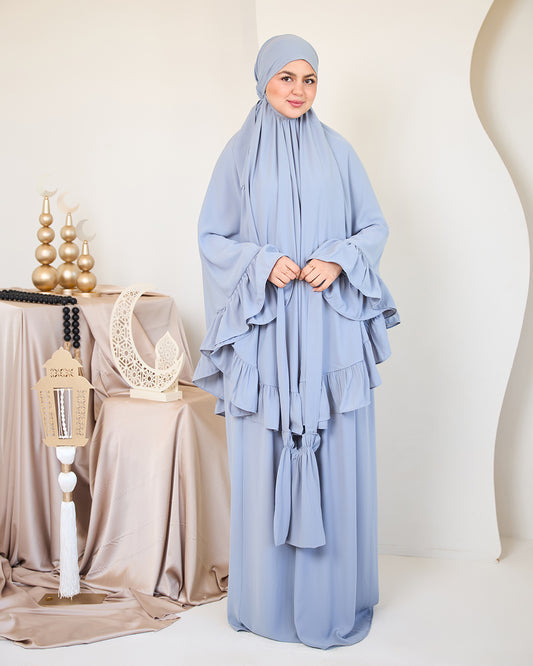 GREY CREPE SET ISDAL