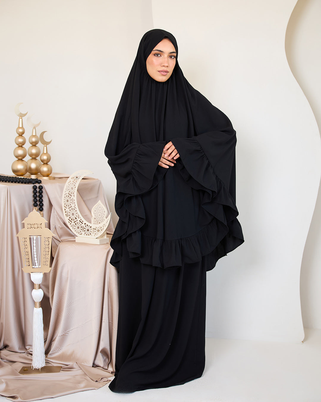 BLACK CREPE SET ISDAL