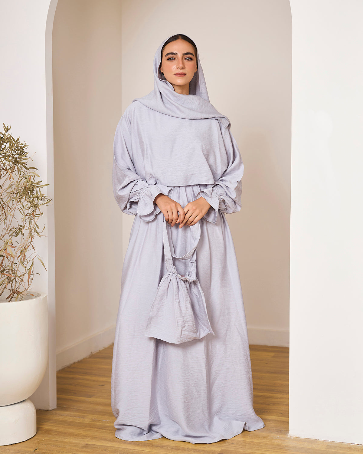 GREY LINEN DRESSY ISDAL
