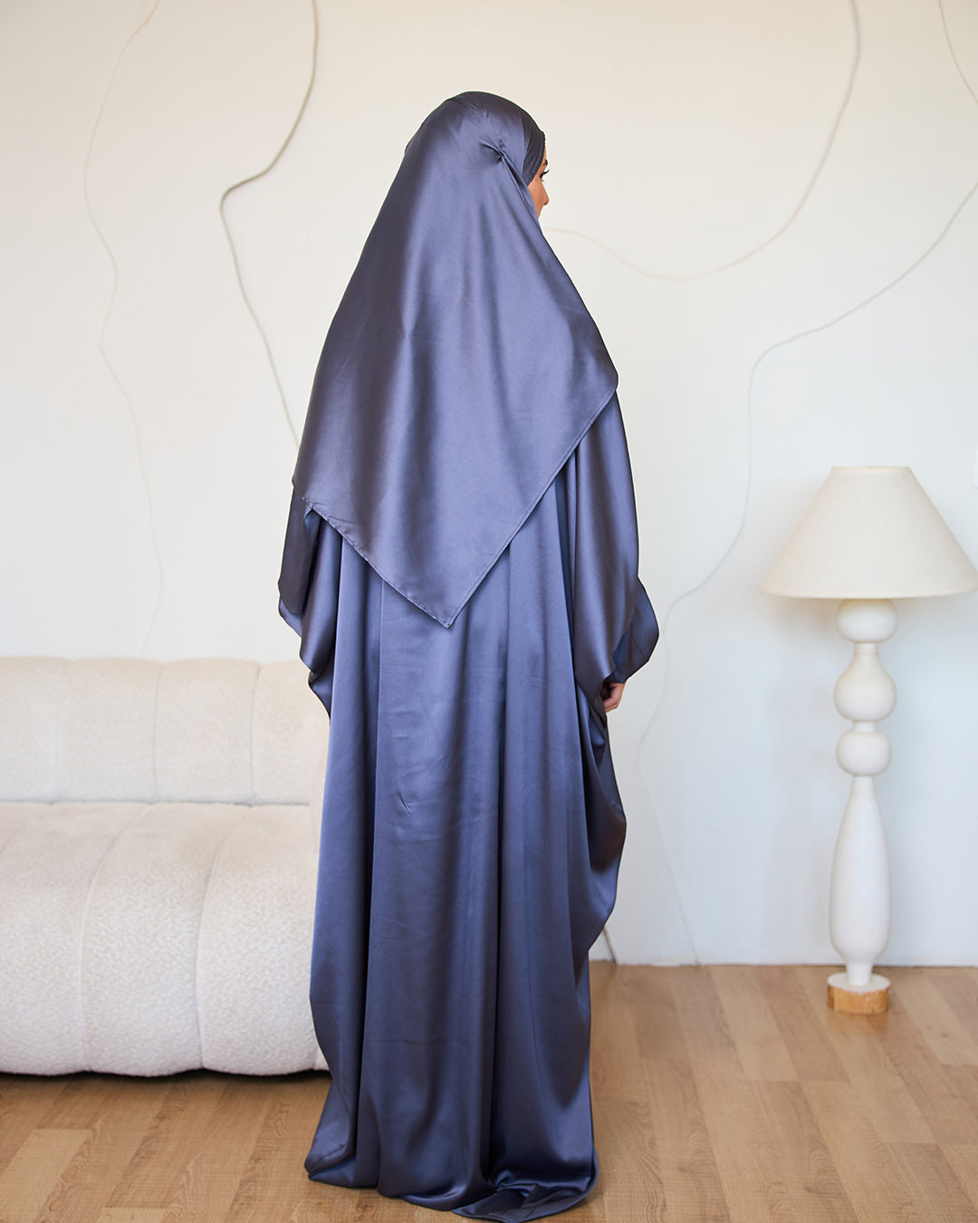 GREY CLASSIC SATIN ISDAL