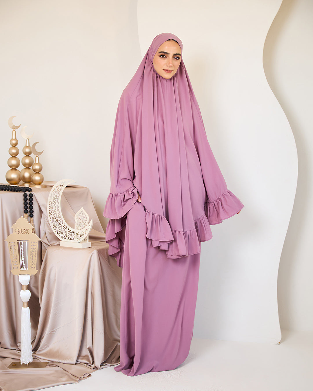 LILAC CREPE SET ISDAL