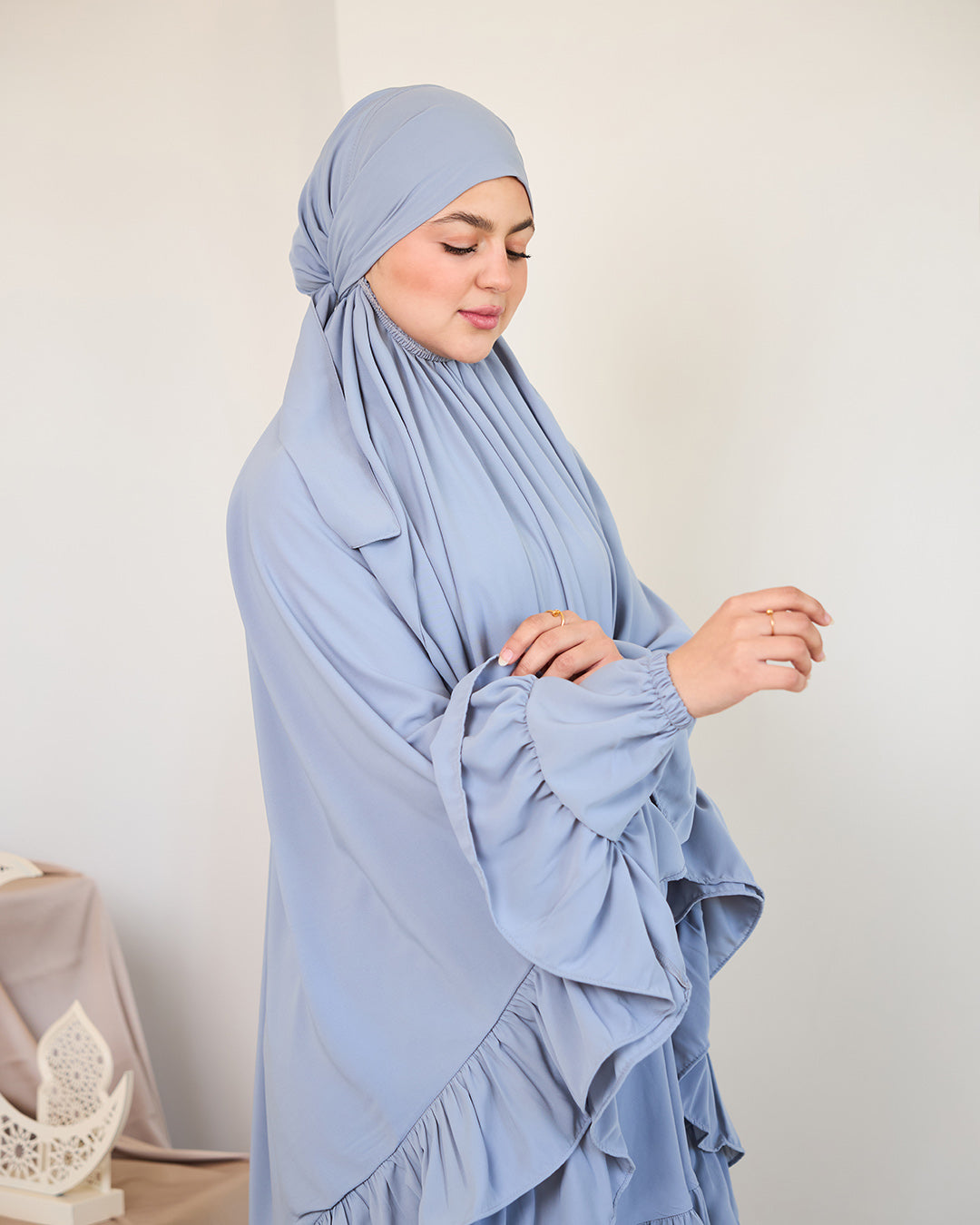 GREY CREPE SET ISDAL