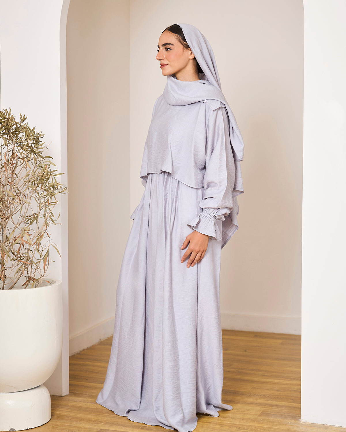 GREY LINEN DRESSY ISDAL