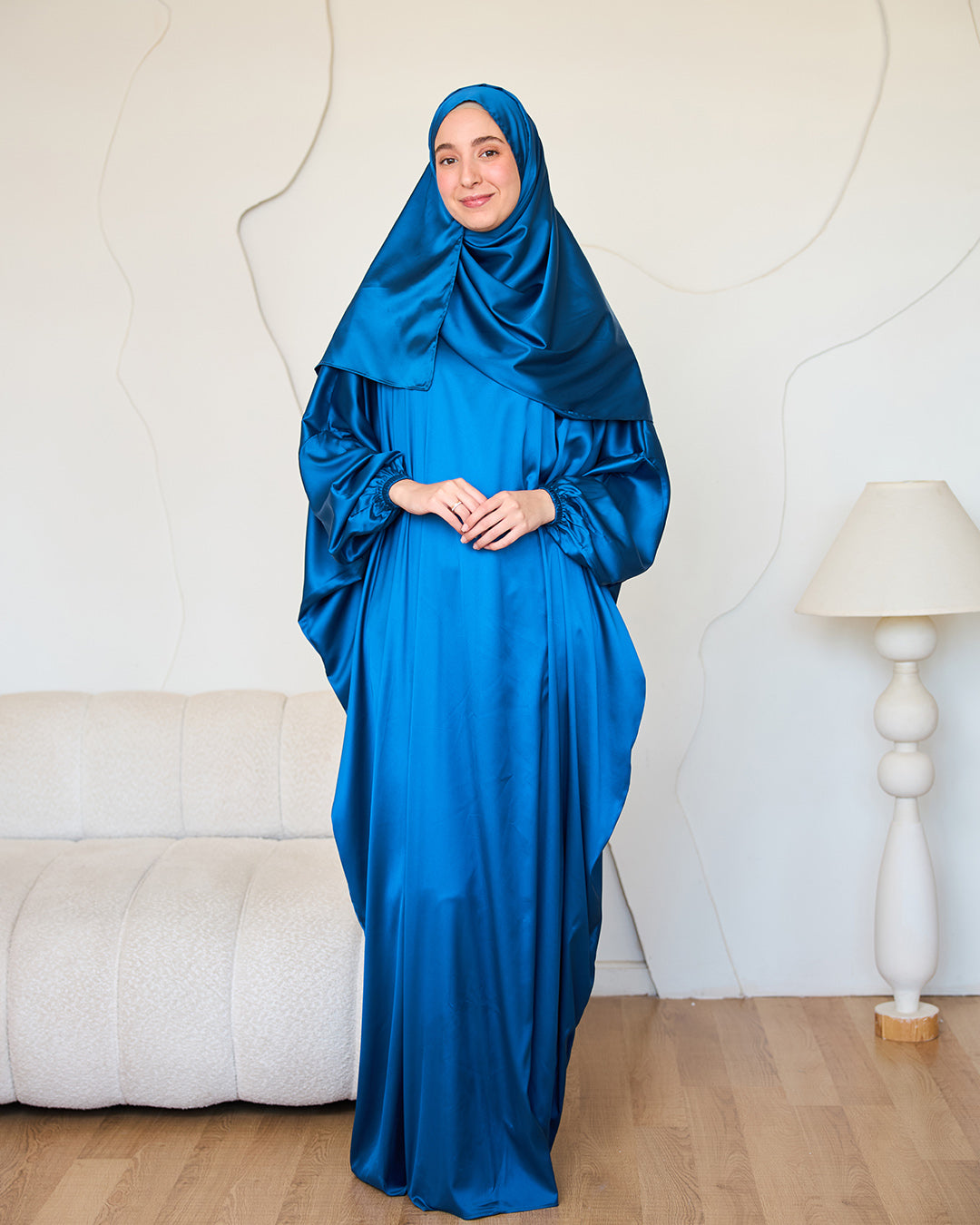 BLUE CLASSIC SATIN ISDAL