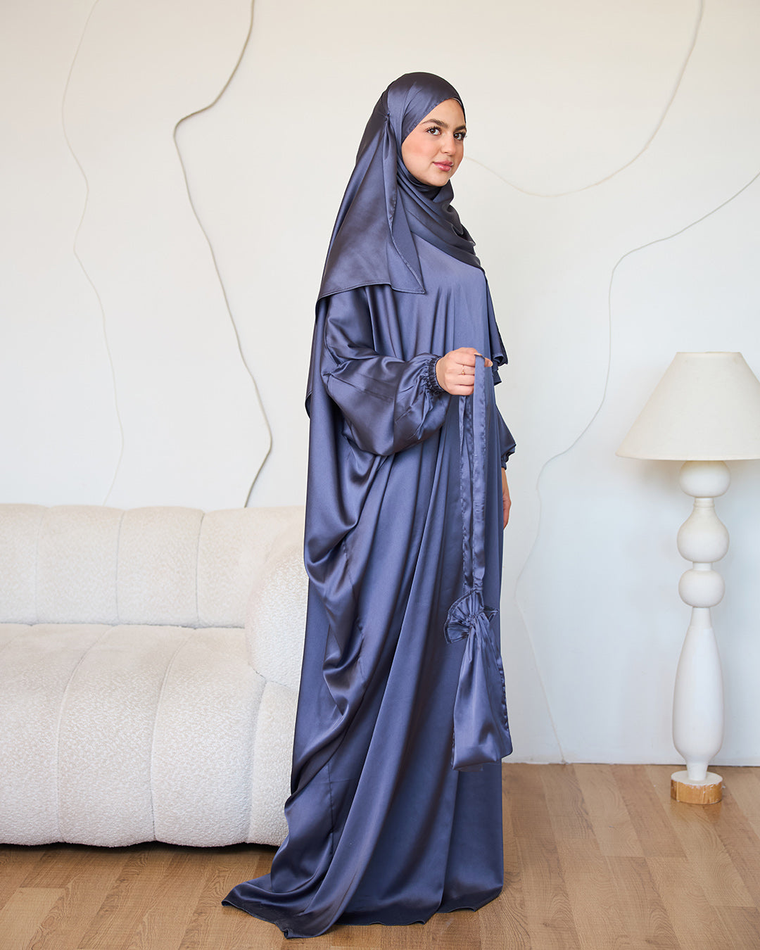 GREY CLASSIC SATIN ISDAL