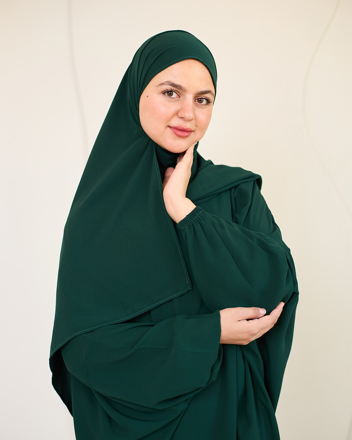 DARK GREEN CREPE CLASSIC ISDAL