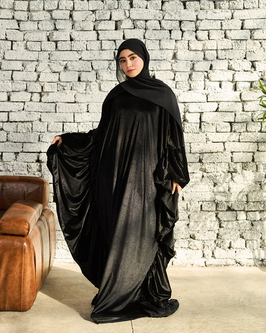 BLACK VELVET RUFFLES ISDAL