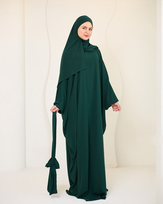 DARK GREEN CREPE CLASSIC ISDAL