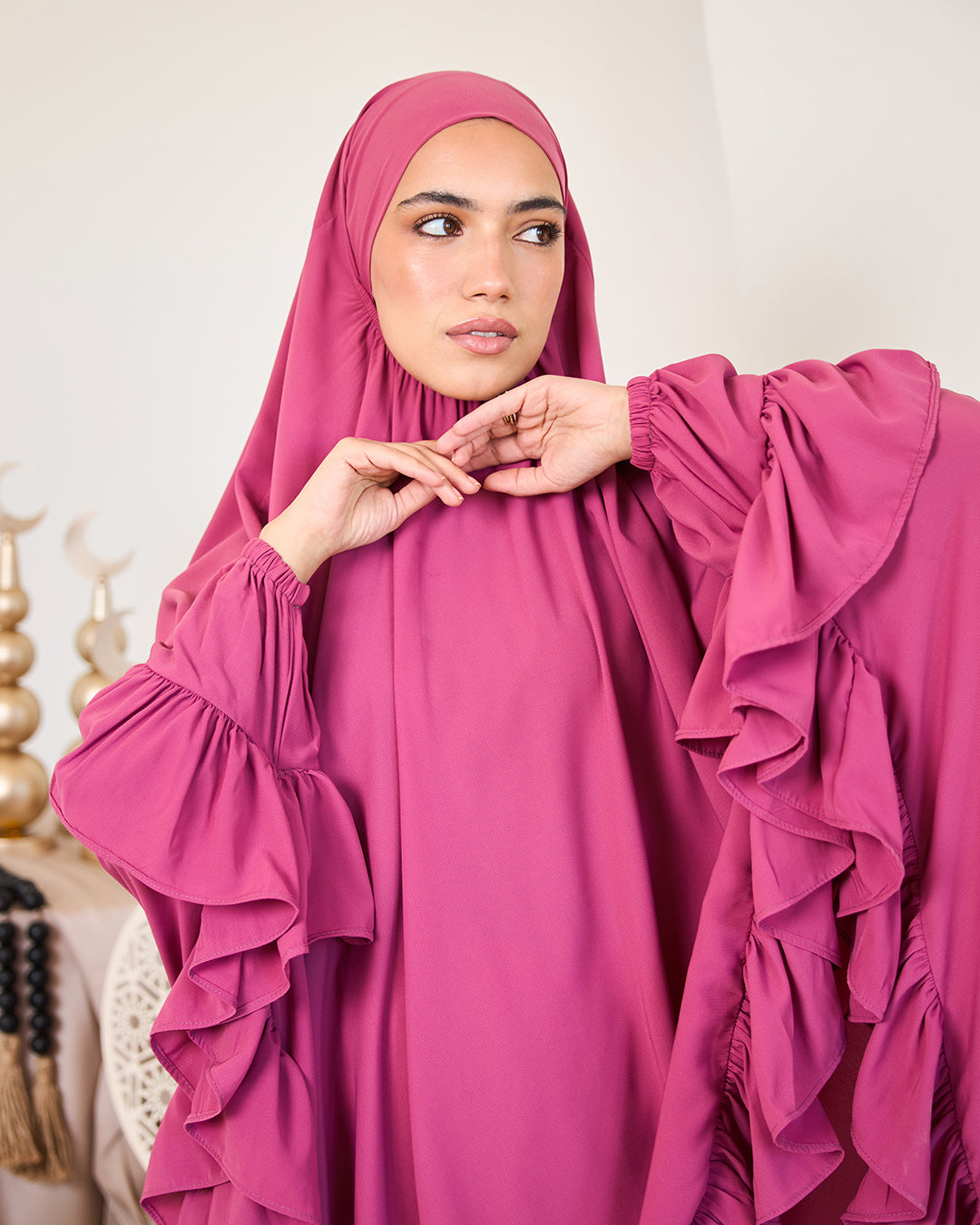 PINK CREPE SET ISDAL