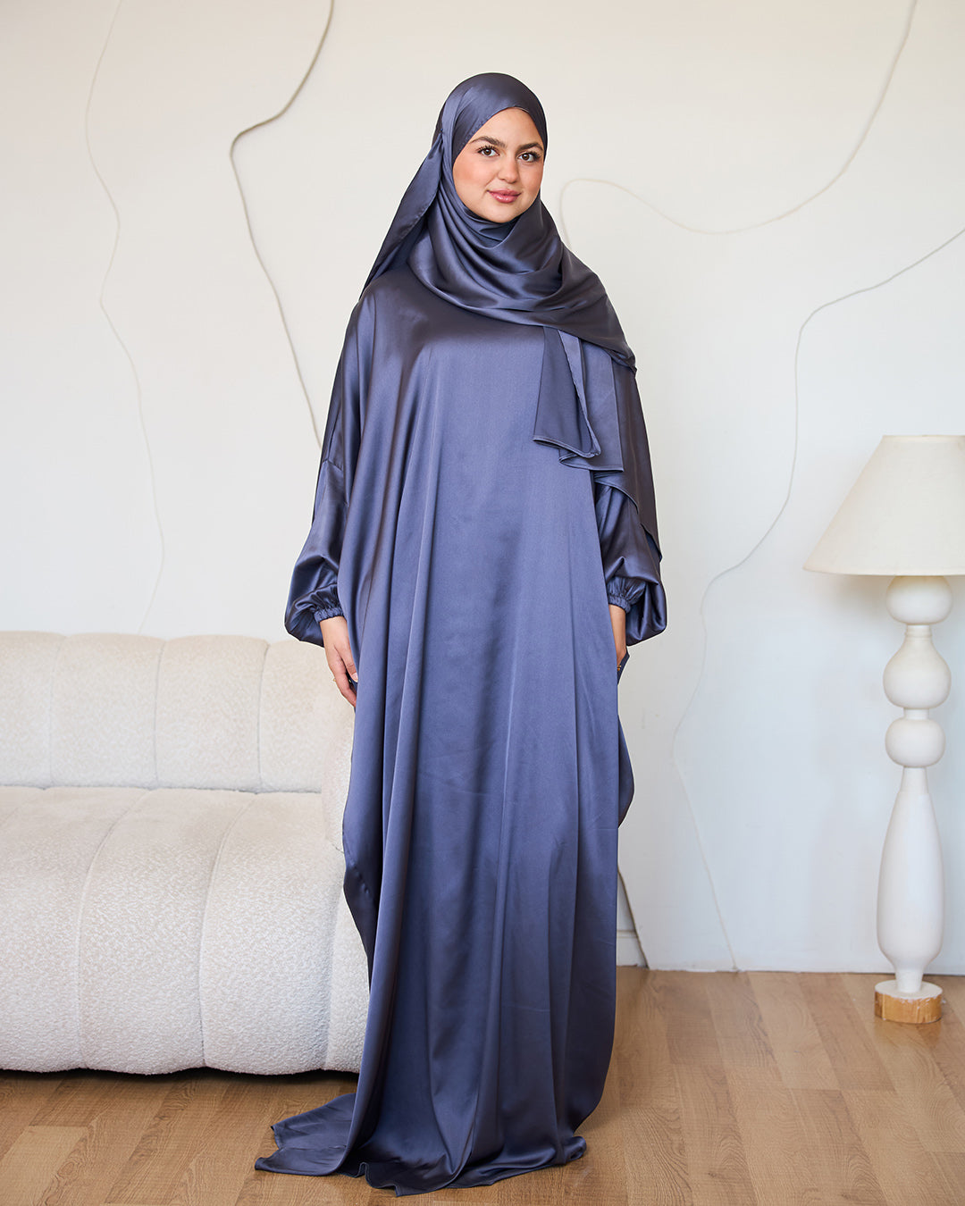 GREY CLASSIC SATIN ISDAL