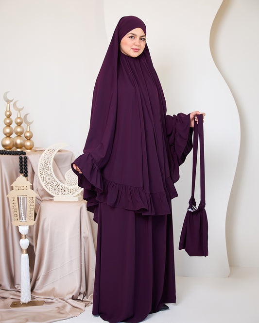 PURPLE CREPE SET ISDAL