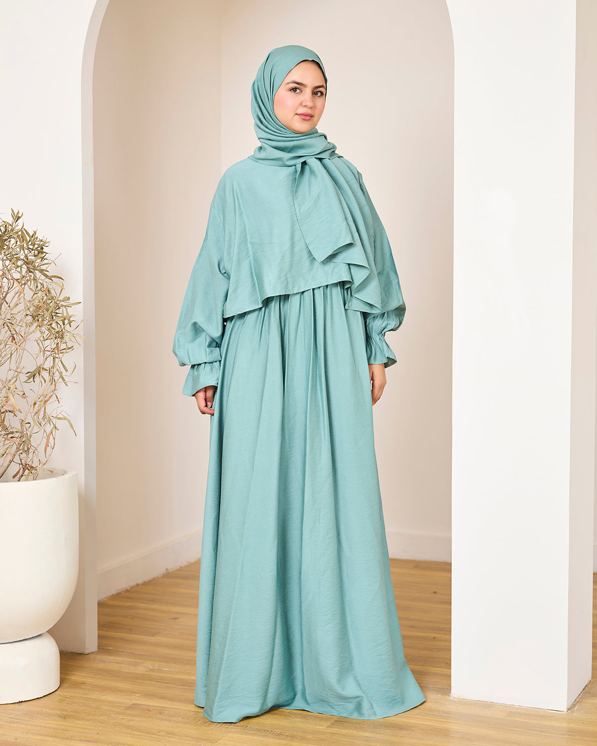 MINT LINEN DRESSY ISDAL