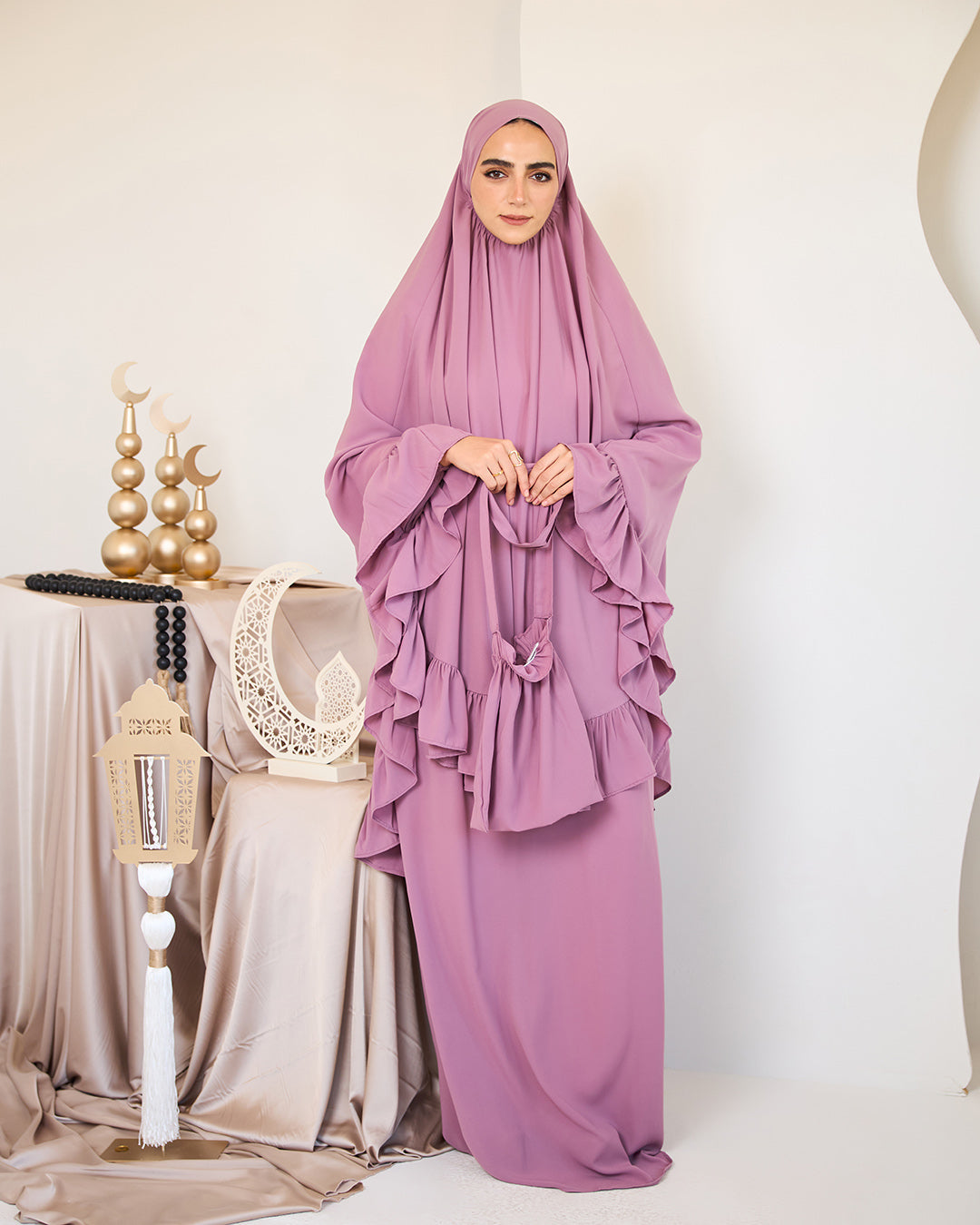 LILAC CREPE SET ISDAL