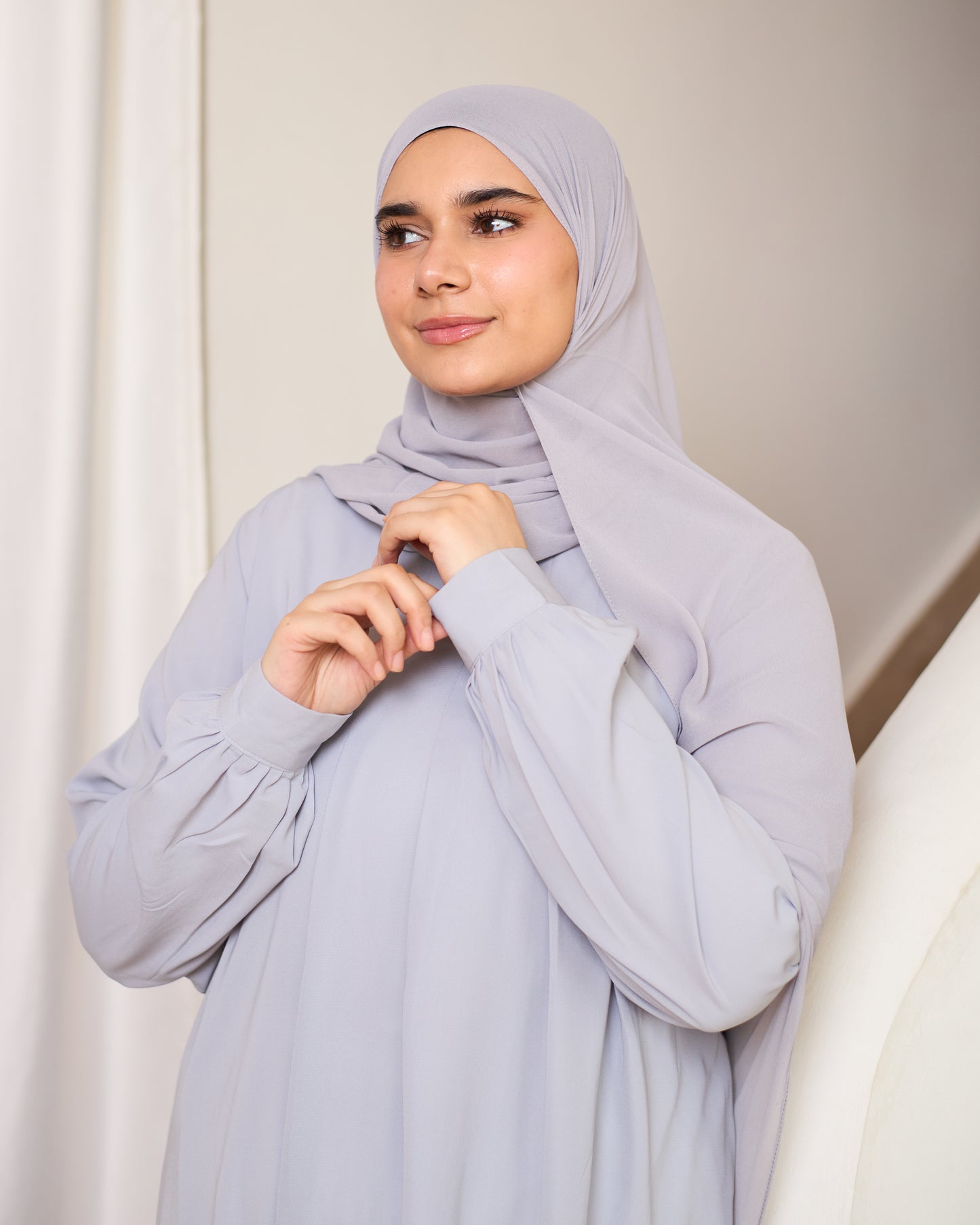 GREY BASIC DRESS