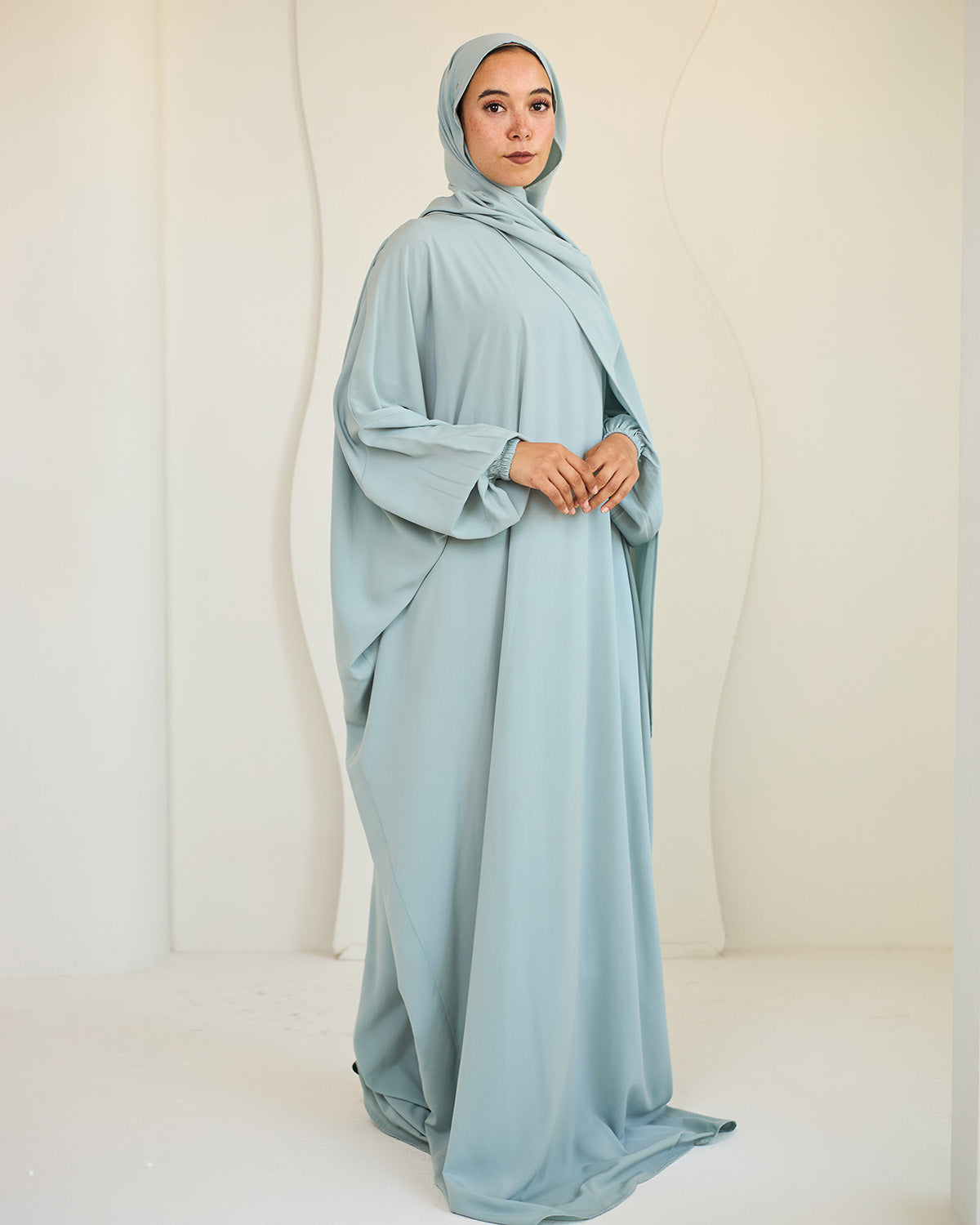 MINT GREEN CREPE CLASSIC ISDAL