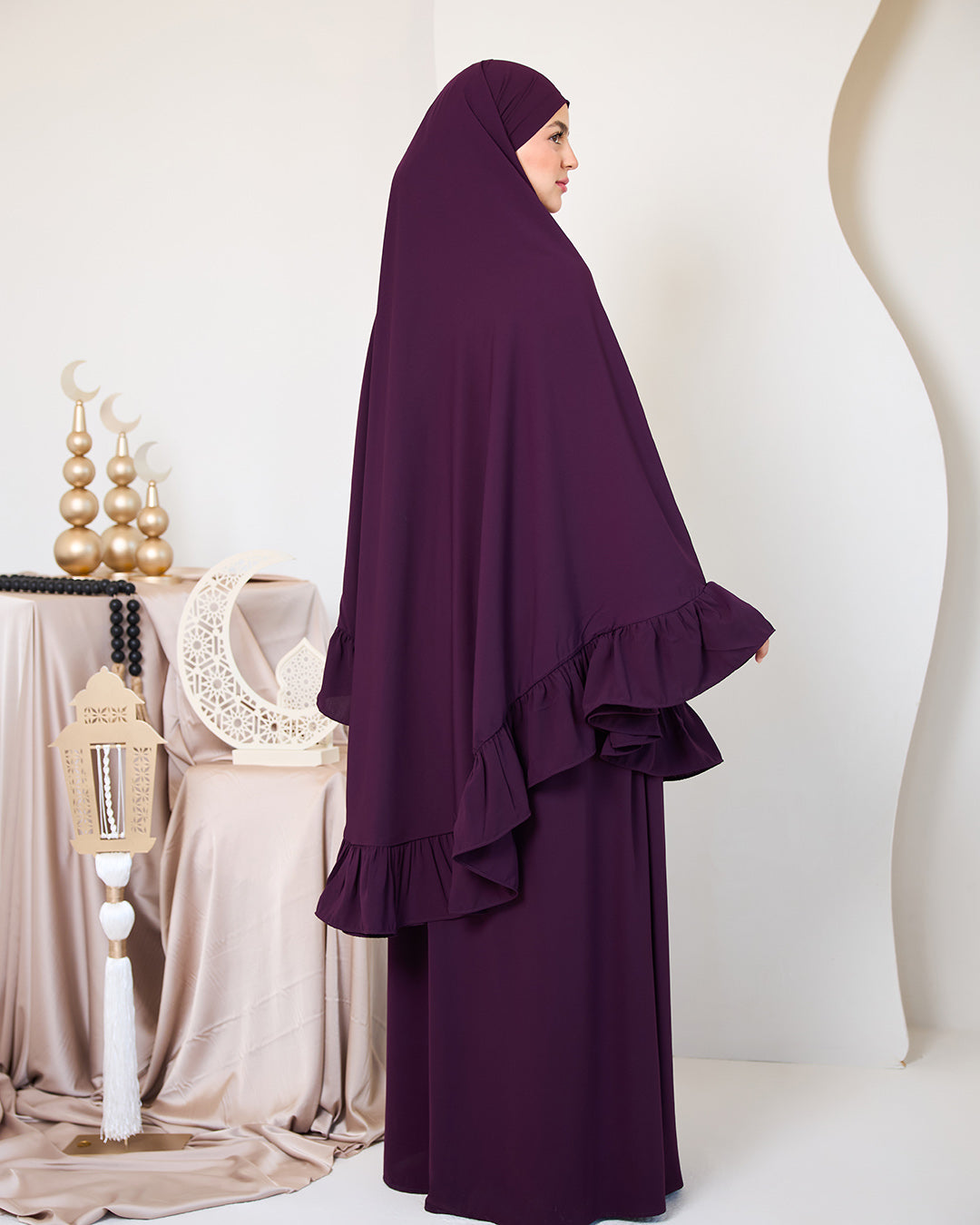 PURPLE CREPE SET ISDAL